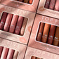 Set de labiales top five mousse mate